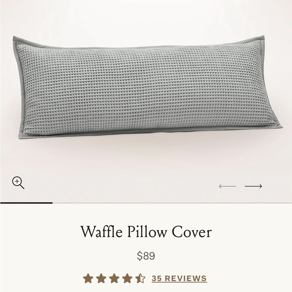 Boll & Branch Blanket + Pillow - Picture 4 of 5